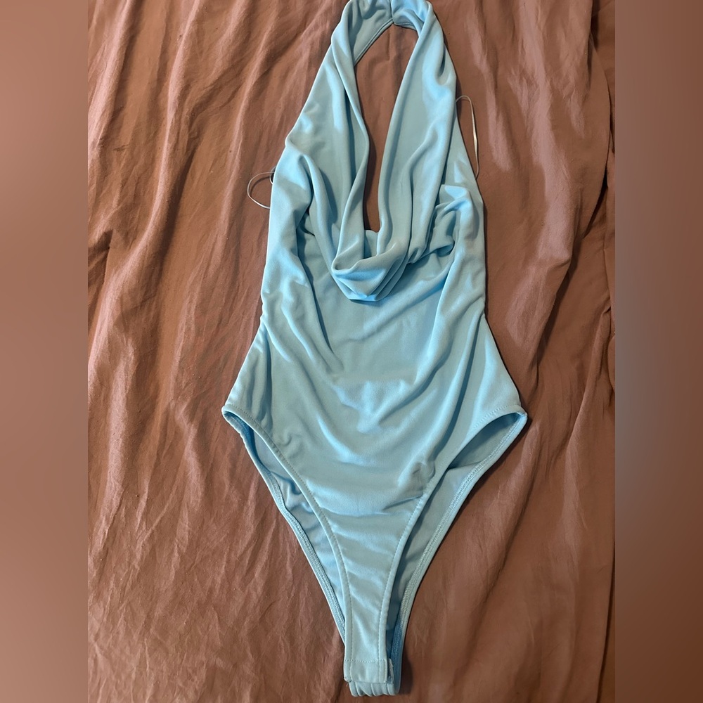 Halter Low Scoop Bodysuit